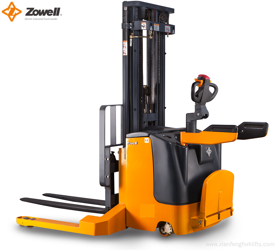 Zowell 1.5 ton Electric Straddle Stacker