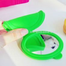 flexible durable silicone cheap cosmetic mirror