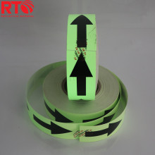 Glow in the Dark Tape Photoluminescent Arrow Sticker