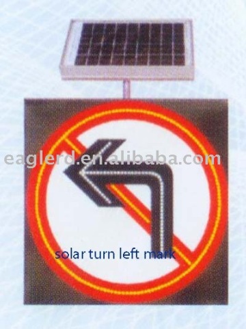 solar traffic signs