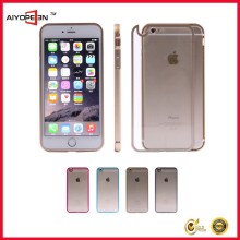 Fashion aluminum phone case for iPhone metal back up automatic cellphone case for iPone 6 plus 5.5''