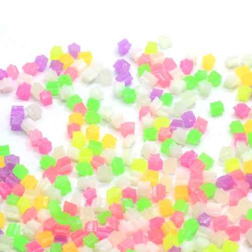 Hot Popular   Star Shape Tubes Miniature 3MM Luminous   Stones For Home Christmas Party Decoration