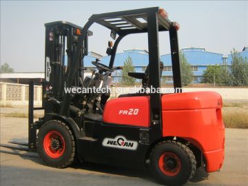 2.0 Ton Diesel Forklift with Full Free Lift Mast