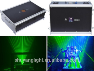 Newest product laser man show CNI 5W Single Green Laser Man G532nM-5W green laser light