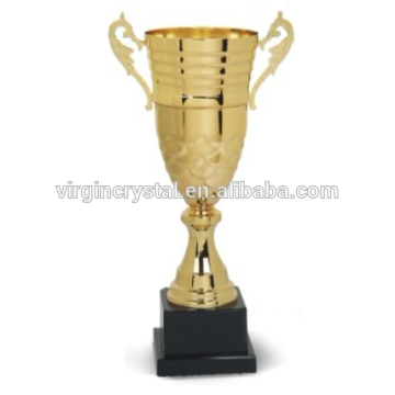 Sports themed metal award trophy metal trophy for school
