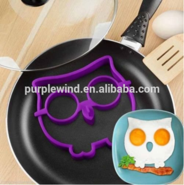 Owl shaped silicone egg poachers