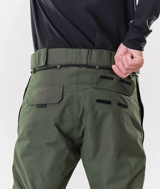 High Quality Waterproof 15000mm Windbreaker Trousers High Waist Snowboard Mens Pants