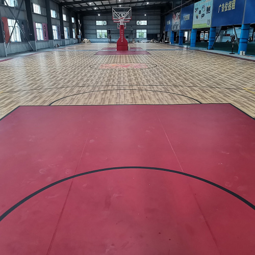 Court de basket-ball portable Sports Flooring