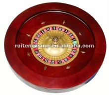 20 inch Deluxe Wood Roulette Wheel(double "0"),gambling roulette wheel,roulette