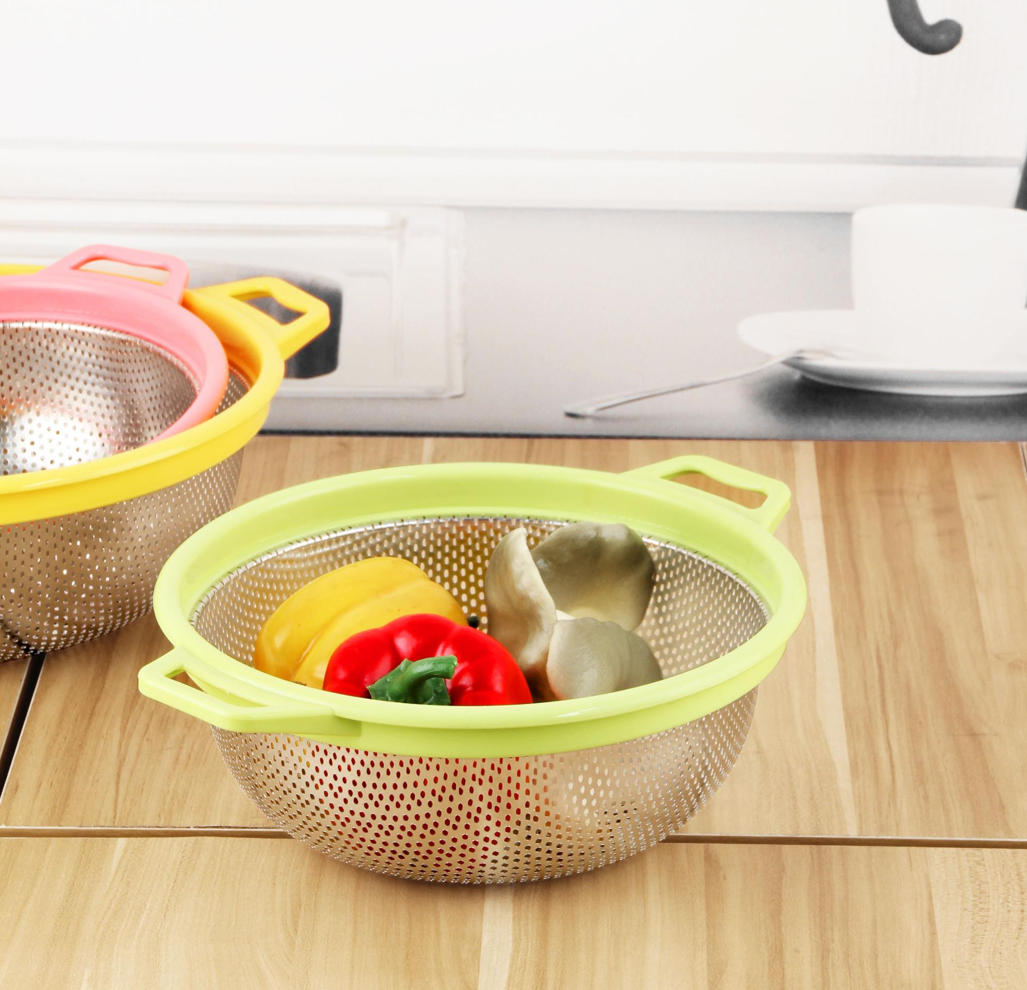 Multi purpose Stainless steel fruit or vegetable basket for kitchen usage