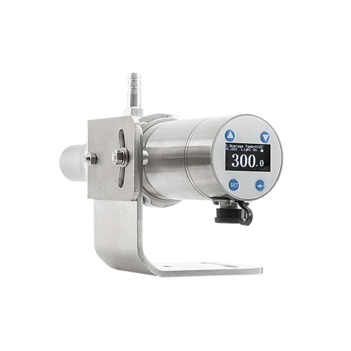 User-friendly IR pyrometer for industrial use