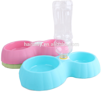 Colorful puppy eating bowl pet food bowl plastic cat food dishes