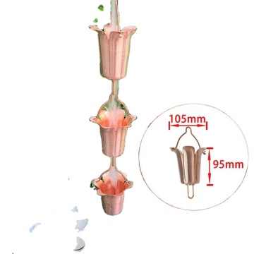 Modern Rain Chain Manufacturer: Aluminum, Copper, and Metal Bell Rain Water Chains for Roofs