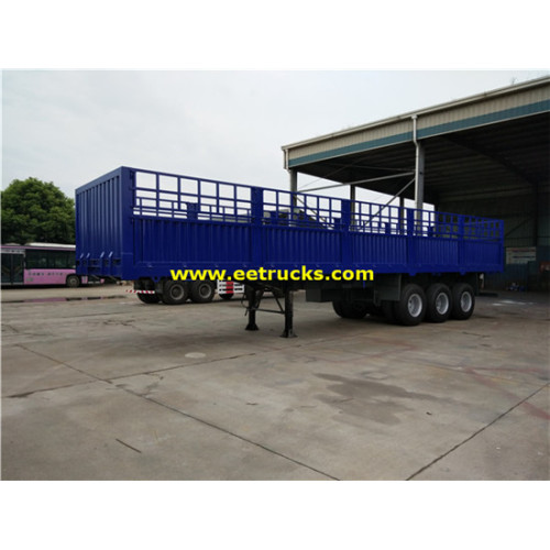 40 tấn số lượng lớn hộp Van Semi Trailers