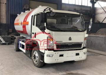 5000liter LPG Tank Transport Truck