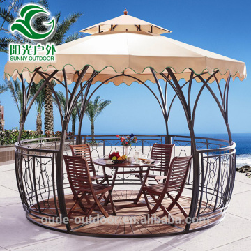 Luxury wrought iron garden pavilion\garden pavilion for sale\garden pavilion design