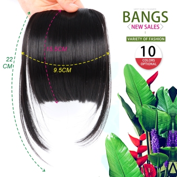 Synthetic Clip In Fringe Extension Fake Hair Fringe