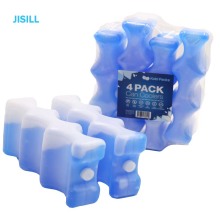 HDPE curve shape gel ice pack cooler reusable