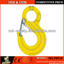 G80 eye sling hook with latch