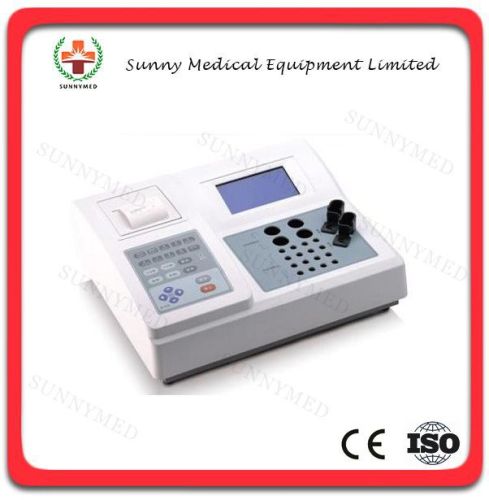 SY-B146 low price China hospital 2 channels LCD screen coagulometer cuvette