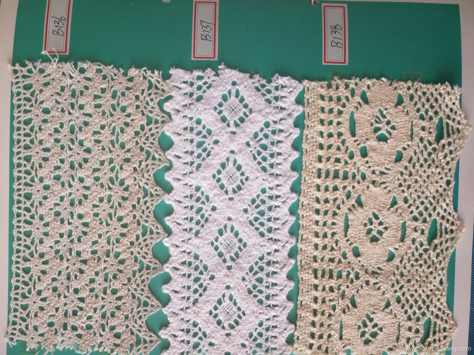 Computer Jacquard Cotton Yarn Lace Embroidery Machine