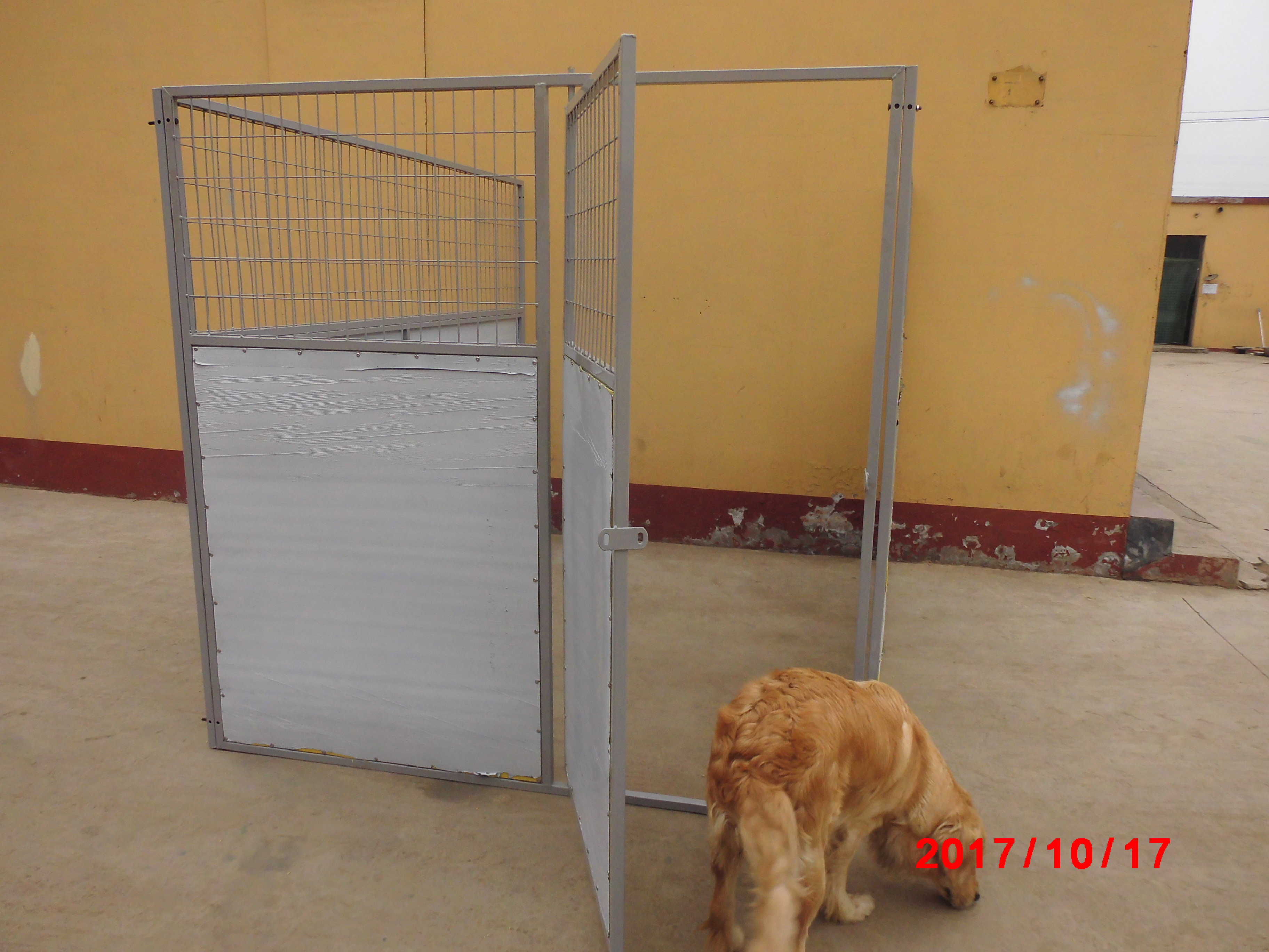 Large dog cages/portable large outdoor dog kennels