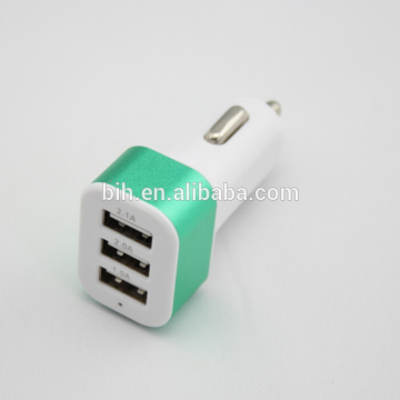 3 Slot universal USB Car Charger