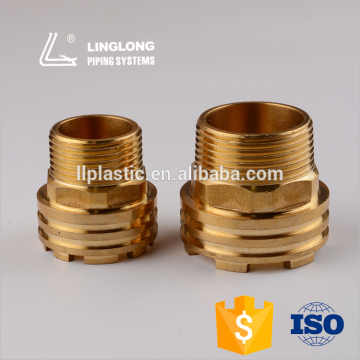 Permanent supplier brass male threaded insert