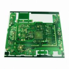 6-layer controlled impedance printed circuit board with BGA