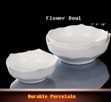 Unique Design Porcelain Bowl Restaurant Tablewares Dinners Porcelain Bowl