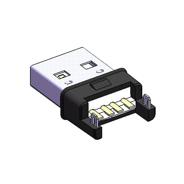 Разъемы под пайку USB A типа SMT