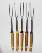 Telescopic 32" Marshmallow Roasting Stick- Great for Roasting Marshmallows, Smores, and Hotdogs over Campfires and Firepits