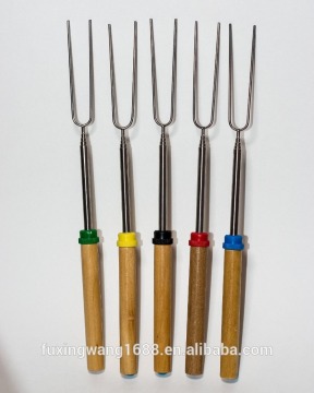 Telescopic 32" Marshmallow Roasting Stick- Great for Roasting Marshmallows, Smores, and Hotdogs over Campfires and Firepits