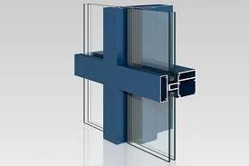 High-Quality Aluminium Curtain Wall with Visible Frame