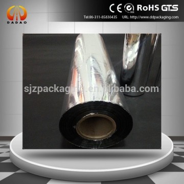 silver metallic film/silver metallized film/silver coated metallized pet film