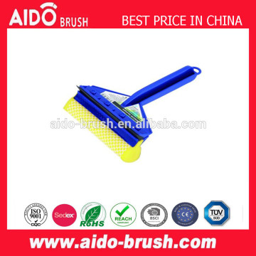 Bug scrub netting over the sponge Window squeegee