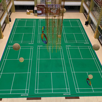 indoor badmintonbaan/badmintonvloer