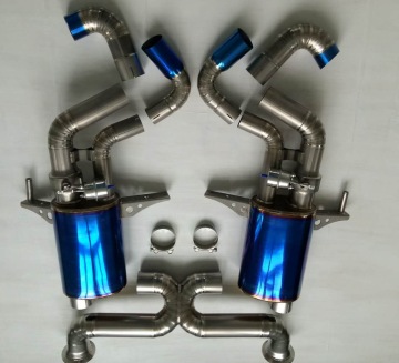 Titanium Exhaust Muffler for Lamborghini