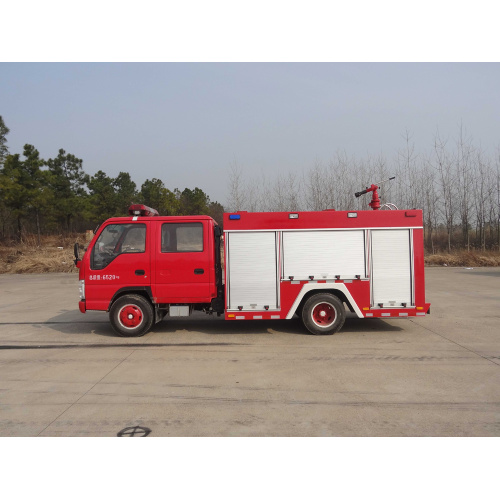 Tout nouveau camion de pompiers à eau ISUZU 2500litres