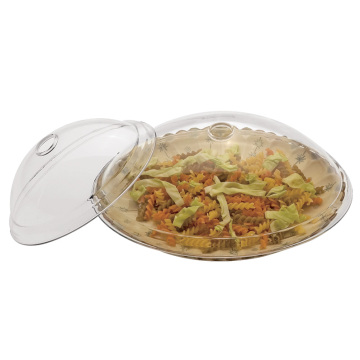 Oval Plate Covers: Clear Plastic Dome Cover for 8-14 Inch Plates