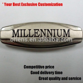 China custom car metal label