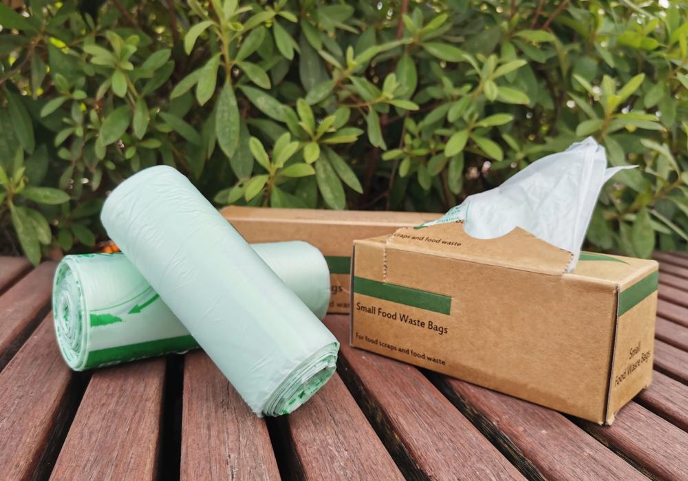 PLA Compostable Disposable Kitchen Trash Bags