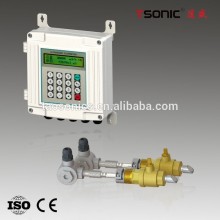 Ultrasonic wall mounting insertion flowmeter sensor