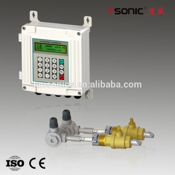 Ultrasonic wall mounting insertion flowmeter sensor