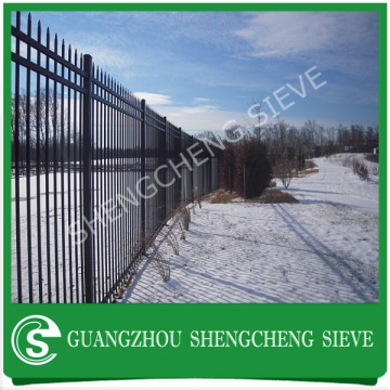 Antique wrought iron fence school and universities