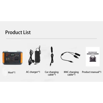 Central eléctrica portátil de 500W para el viaje de acampar