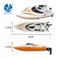 Nieuwe 2,4 GHz High Speed ​​Racing Boat met Dubbele Fase Vessel Cover voor Kids