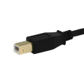 Gold-Plated USB-A Male to USB-B 0 Cable