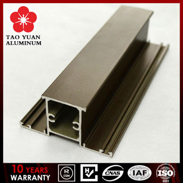 Customized 6000 series anodizing power coating extruded aluminium profiles