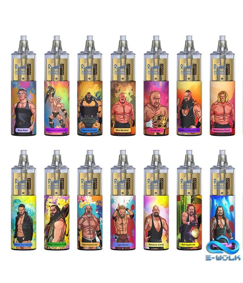 Randm Tornado 10000 VAPE PEN KITS 10 SCS / FOX Fabrikant fan Sina